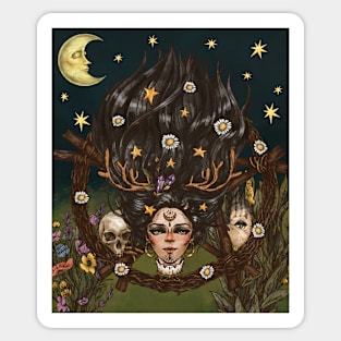 Wicca Occult Pagan Hecate Sticker